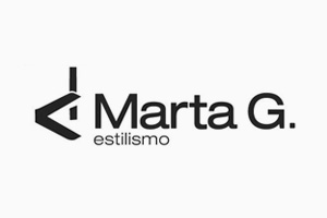 Logotipo de Marta G estilismo.